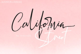 California Street: A Charming Script Font for Engaging Campaigns