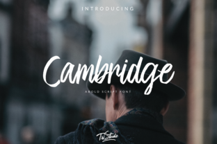 Cambridge: A Versatile Handwritten Font for Creative Campaigns
