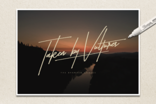 Creating a Unique Brand with Taken by Vultures Font