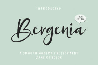 Discover Bergenia Duo: A Versatile Font for Creative Branding