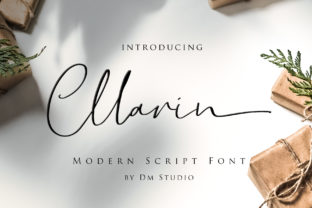 Discover Cllarin: A Contemporary Script Font for Modern Web Design