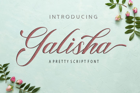 Discover Galisha: An Elegant Script for Editorial Design