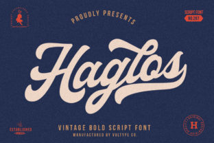 Discover Haglos: A Versatile Script Font for Your Next Campaign