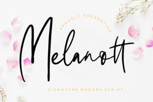 Discover Melanott: A Charming Script for Your Brand