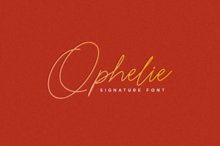 Discover Ophelie: A Charming Script Font for Elegant Publishing