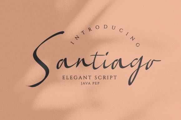 Discover Santiago: A Contemporary Font for Modern Branding