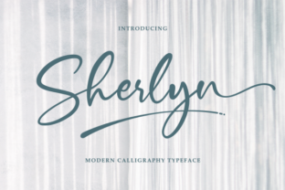 Discover Sherlyn: A Modern Script Font for Creative Branding