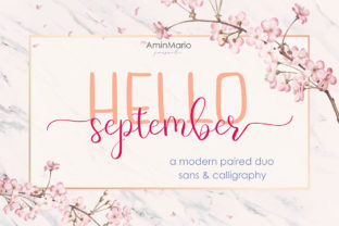 Enhance Your Brand with Hello September Font