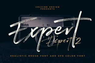 Expert: A Bold and Fun Handwritten Font for Creative Projects