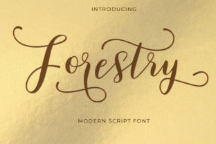 Forestry: A Script Font for Elegant Web Design