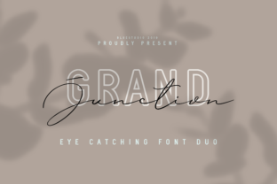 Grand Junction Duo: A Modern and Stylish Typeface
