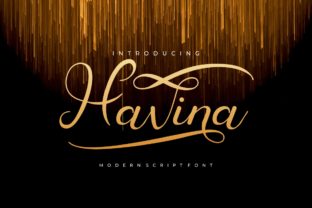 Havina: A Bold Script Font for Eye-Catching Brand Content