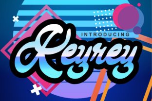 Keyrey: The Bold and Funky Font for Eye-Catching Designs