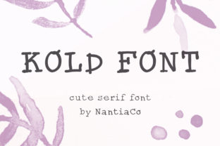 Kold: A Modern Serif Font for Engaging Visuals
