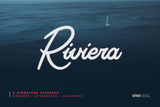 Riviera: A Modern Handwritten Font for Editorial Design