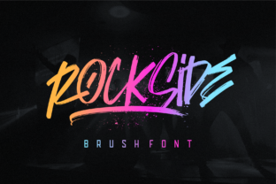 Rockside: A Bold and Creative Handwritten Font for Makers