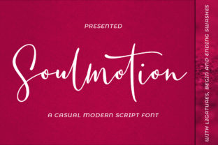 Soulmotion: A Charming Script Font for Standout Branding