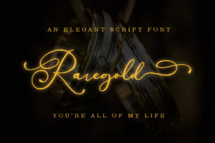 Transform Your Brand with Raregold: A Sweet and Playful Font