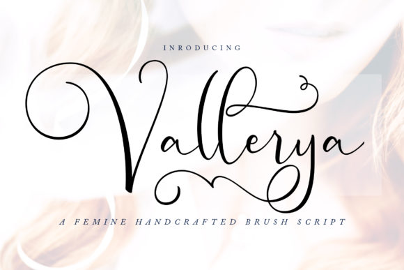 Vallerya: A Script Amp Font for Elegant Projects