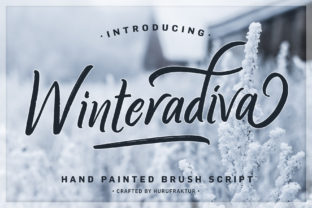 Winteradiva: The Perfect Script Font for Creative Makers